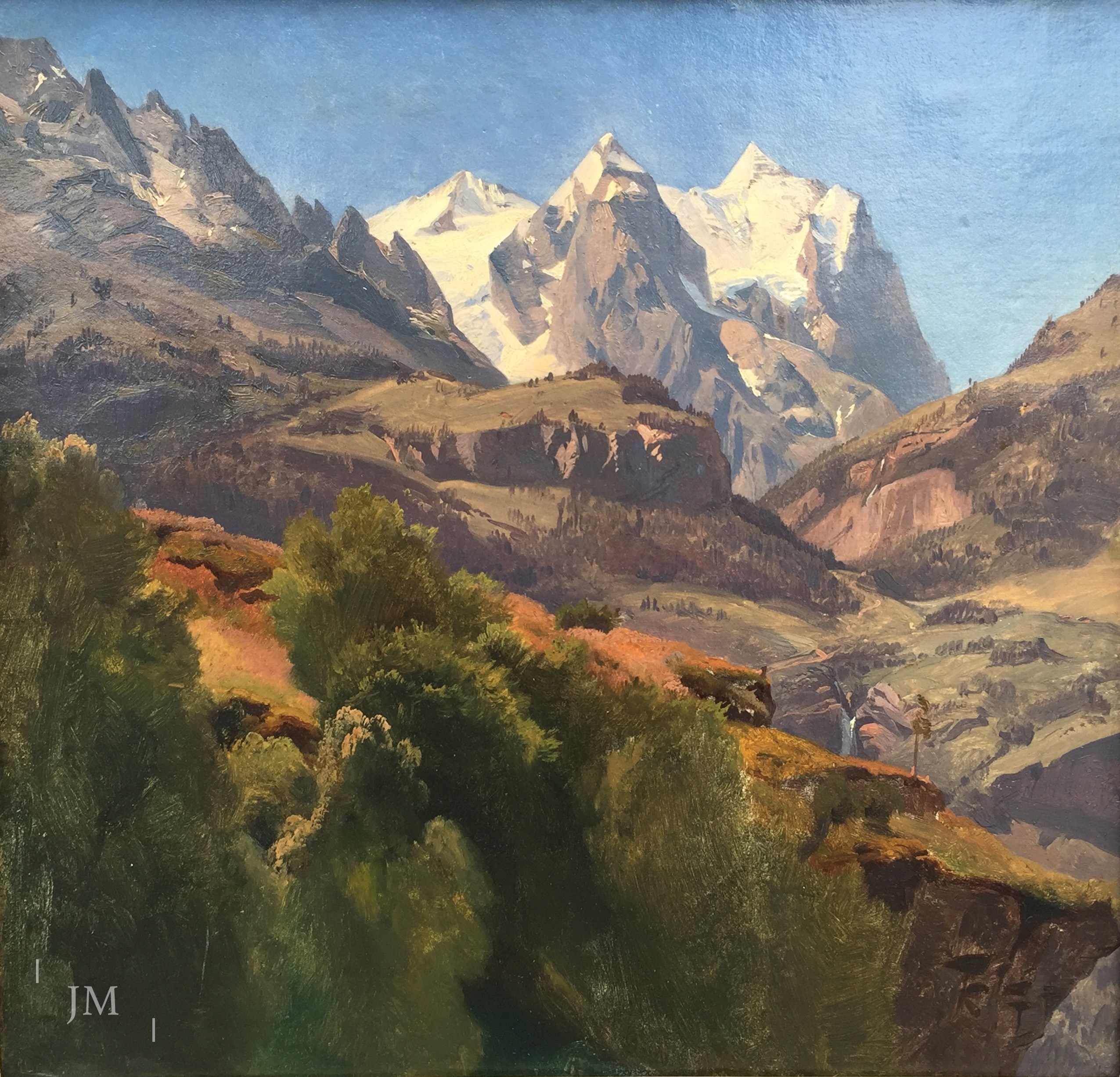 Near Meiringen (The Wetterhorn)